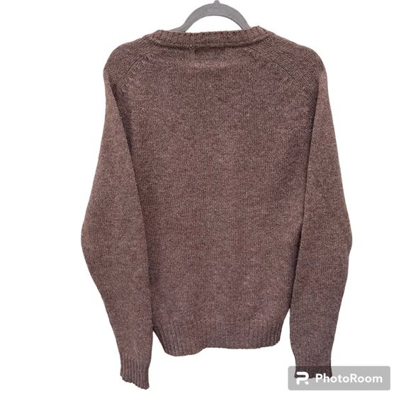 Club International by/par TIP TOP Vintage Pure 100% Virgin Wool Sweater Sz Large - Picture 3 of 6